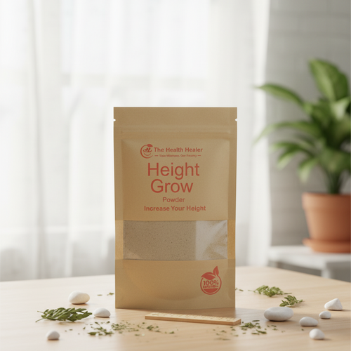 The Health Healer Height Grow Powder – 100% Natural Height Increase Supplement